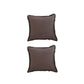 2Pcs 45x45cm Tassel Trim Throw Pillow Cover