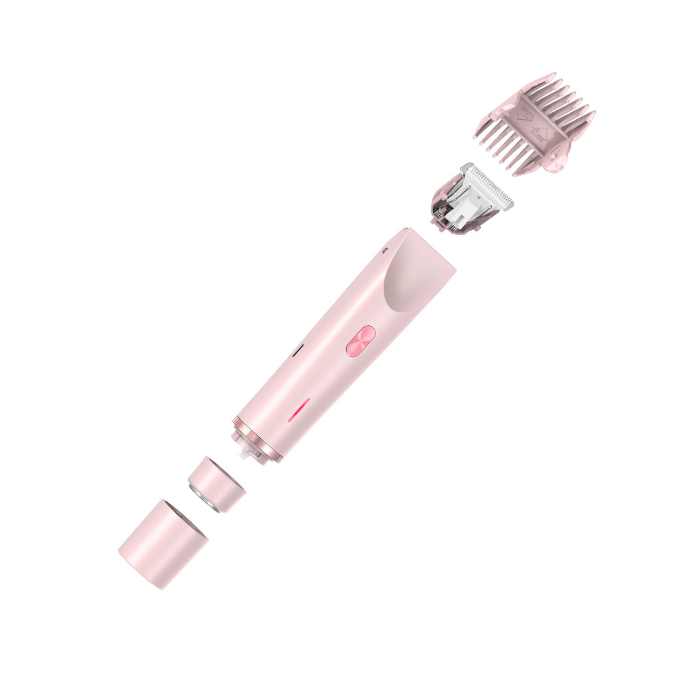 Dual Head Women Body Shaver Bikini Trimmer USB Rechargeable Hair Razor
