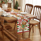 180x33CM Christmas Table Runner Xmas Party Dinning Table Flag Decor