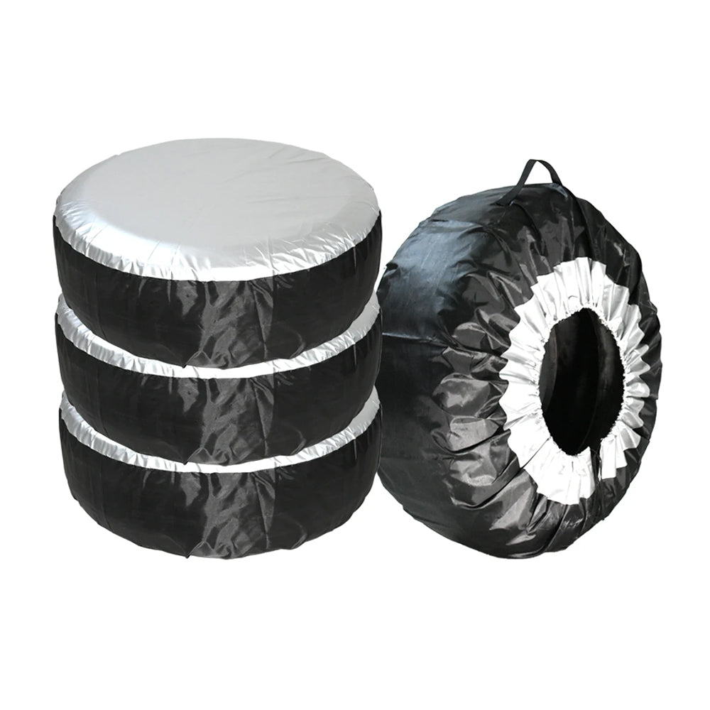 2Pcs Car Spare Tire Storage Covers