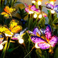 Solar Butterfly Garden Lights with 12 Stems for Outdoor Decor – IP65 Waterproof, Vibrant Illumination