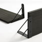 3Pcs Wall Mounted Wood Floating Shelf Storage Display for Bedroom Decor