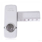 Toothpaste Dispenser and 5 Toothbrush Holder Set Wall Mount Stand
