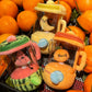 Stress Relief Spinning Fruit Blender Plush Keychain Plush Toy