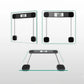30.2x30.2x2.4CM Glass Bathroom Scale For Body Weight 180KG Electronic Digital Backlit Weight Scale