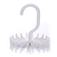 2Pcs 360-Degree Rotatable Hook Hanger Organizers Hanging Neck Tie Racks