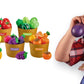 Pretend Play Food Set Cutting for Preschool Learning Kitchen Assorted Lot