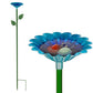 4PCS Bee Watering Station Metal Bee Water Feeder Colorful Bee Bath Bowl For Outdoor
