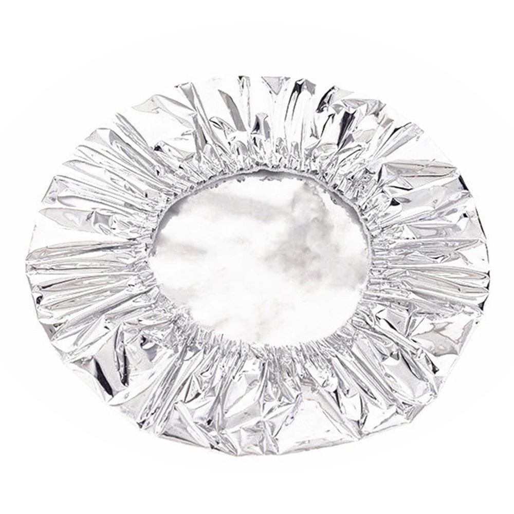 200Pcs Reusable Elastic Aluminum Foil Food Covers for Bowls and Plates