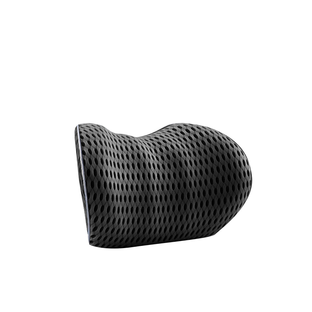 Set of Car Seat Memory Foam Lumbar Back Support and Neck Pillow
