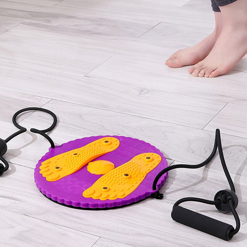 Waist Twisting Magnetic Massage Balance Disc with Resistance Band