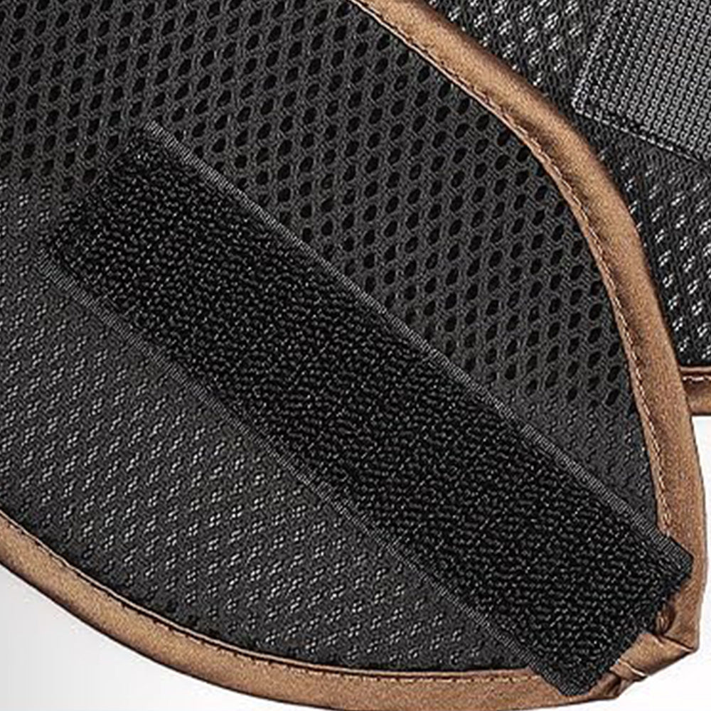 2-in-1 Mesh Sleep Hair Band with Hook and Loop for Short Hair Overnight