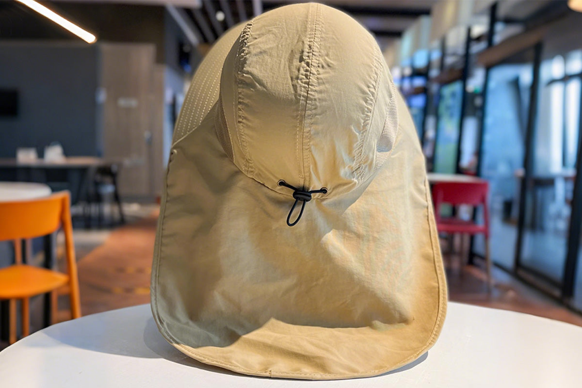 Outdoor Hiking Fishing Hat Sun Protection Unisex Neck Flap Cap Wide Brim