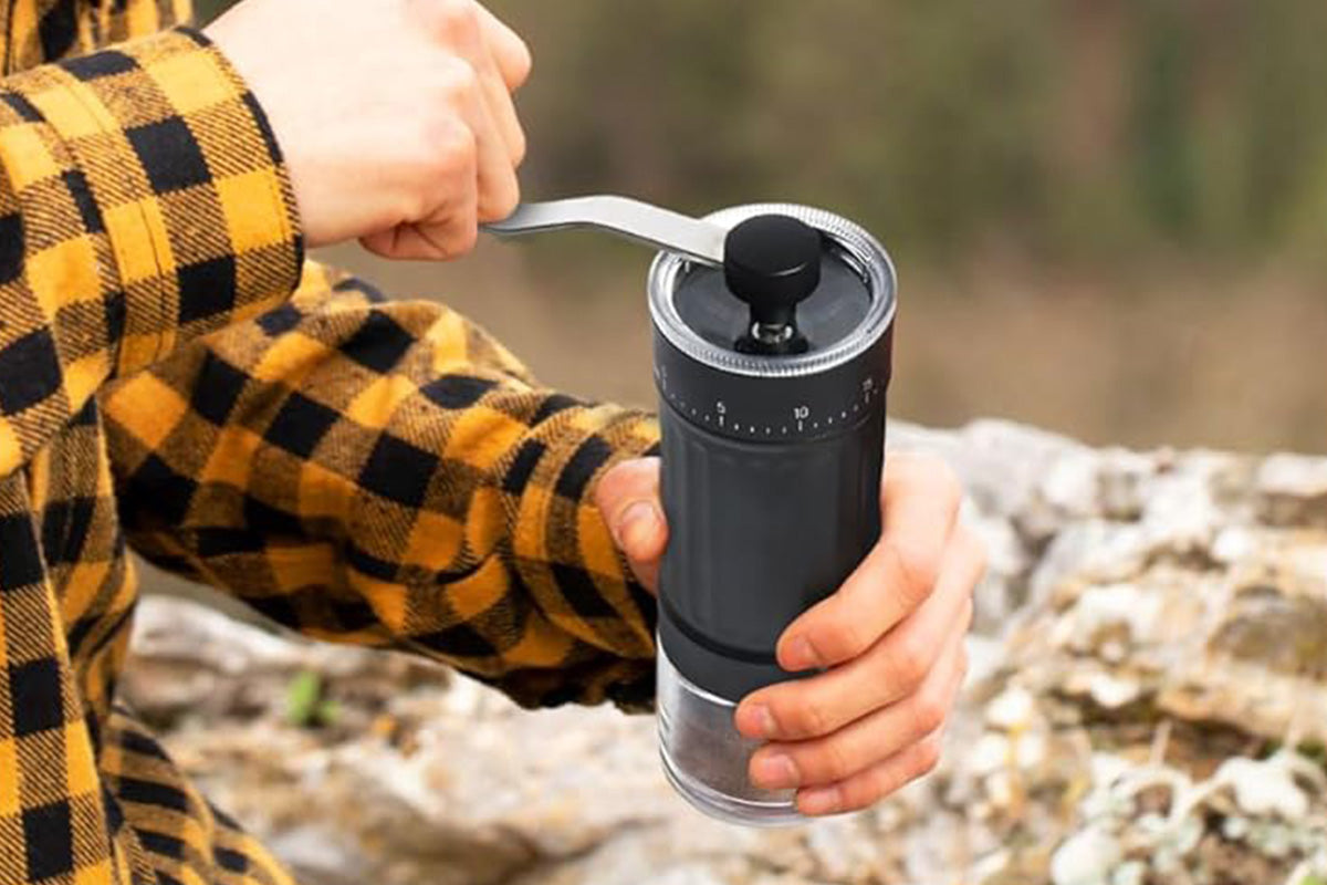 Manual Coffee Grinder With Ceramics Burr 40 Adjustable Settings for Espresso French Press