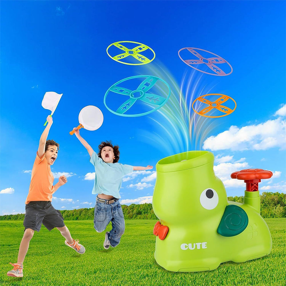 Flying Disc Launcher Toy s Outdoor Summer Toy s Catching Activity Game Toy