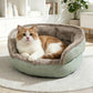 Soft Dog Bed for Indoor Anti Slip Pet Bed for Small Medium Dog Cat-Green