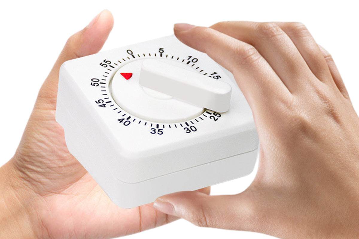 Mechanical Kitchen Timer Battery-Free Countdown Timer for Cooking Studying