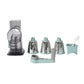 Rotary Vegetable Chopper 3-Blade Cylinder Hand-Cranked Slicer Shredder Grater