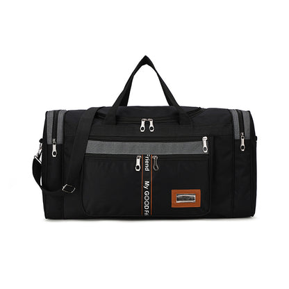 Sports Travel Duffel Bag Large Capacity Waterproof Shoes Compartment