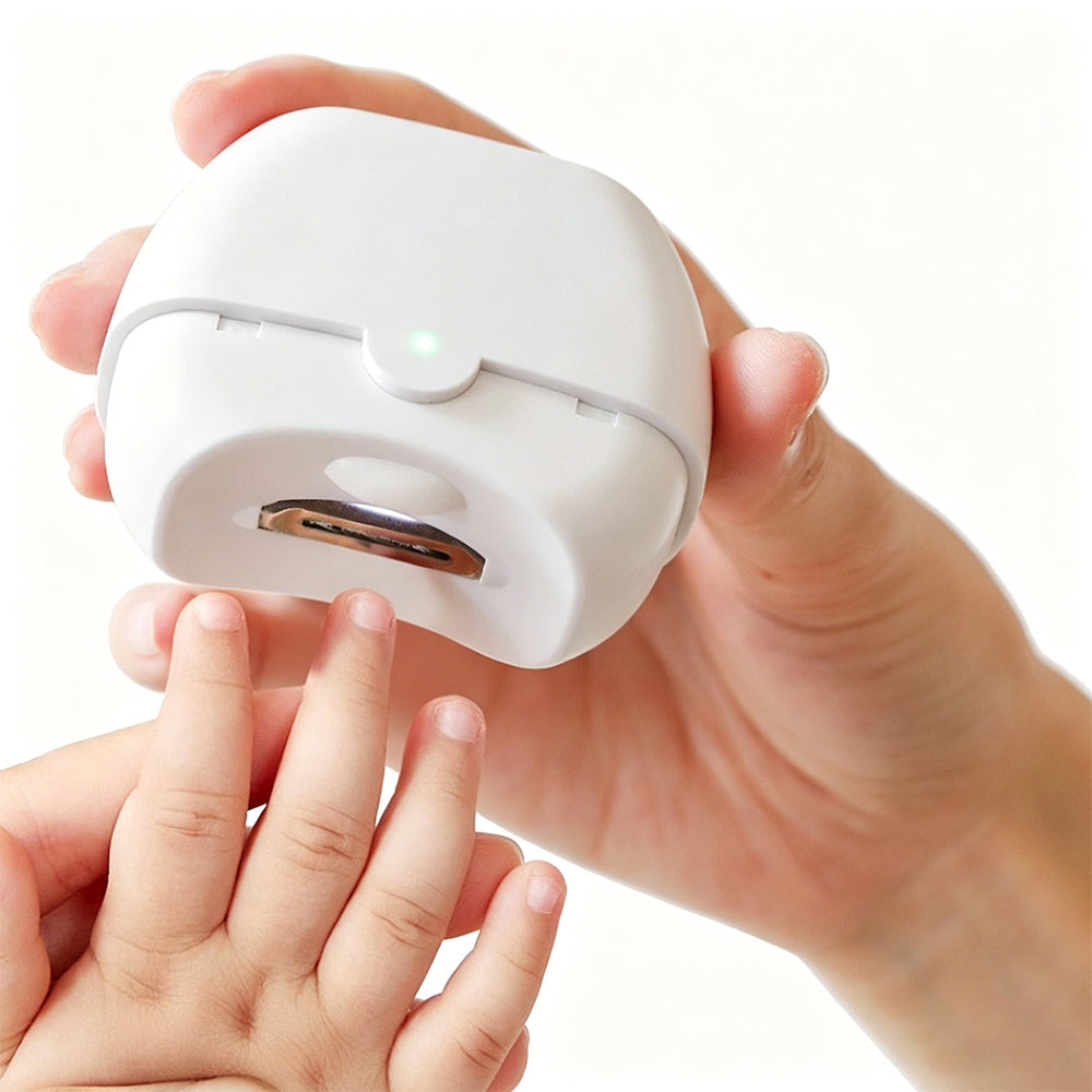 Electric Nail Clipper with LED Light Electric Toenail Clippers for Seniors