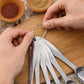 6Pcs Stainless Steel Measuring Cups Spoons Kitchen Baking Cooking Tools Set