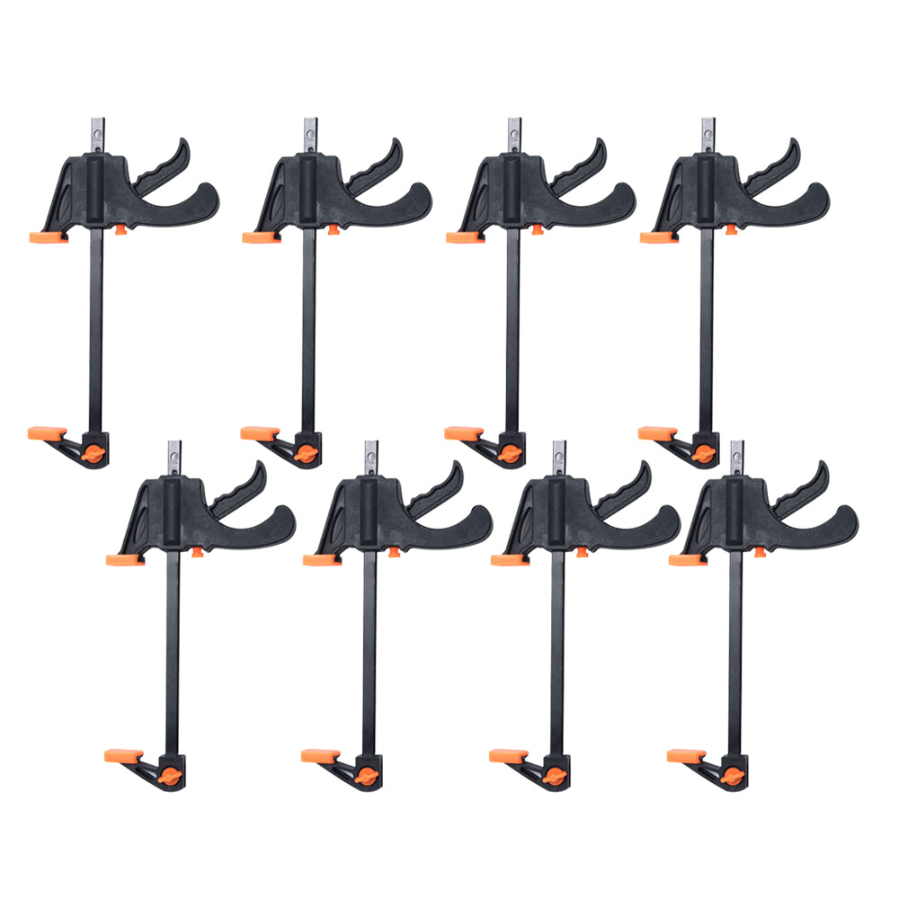 8Pcs 4 Inch Woodworking Bar Clamps