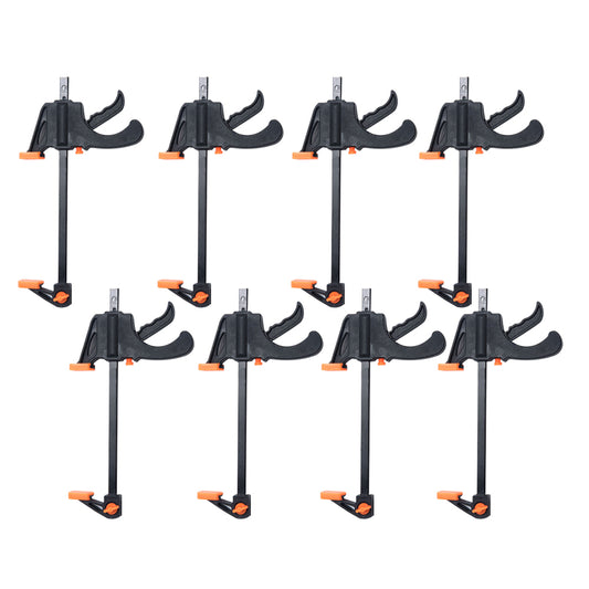 8Pcs 4 Inch Woodworking Bar Clamps