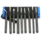 10 Piece Precision Tweezers Set with Bag Stainless Steel Anti Static Tweezers Repair Tool Kit for Electronics