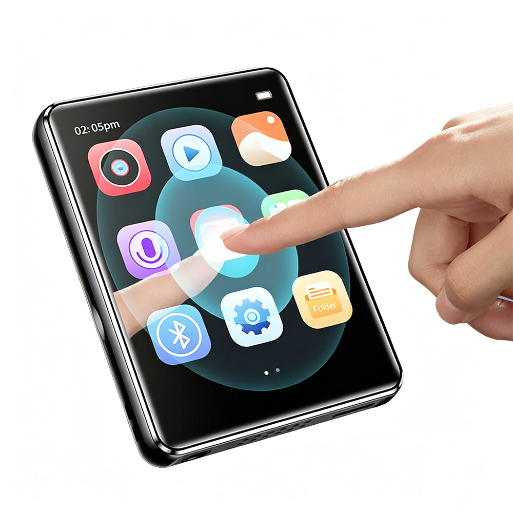 MP3 Player Bluetooth 2.4 Inch Full Touch Screen Portable