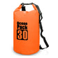 30L PVC Roll Top Water Resistant Outdoor Dry Backpack with Shoulder Strap
