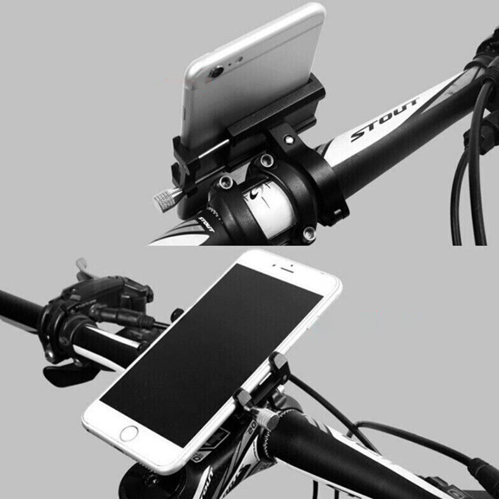Bike Phone Holder Motorcycle Handlebar Mount with Clamp