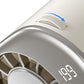 360 Rotatable 199-Speed Ice Cooling Clip Fan with Neck Lanyard TEC Semiconductor Cooling Fan Turbo Boost Wind