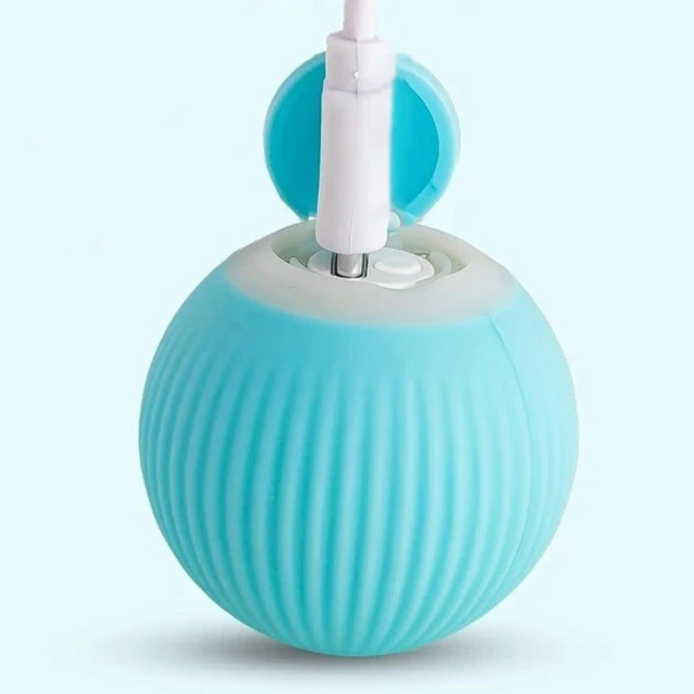 2PCS Interactive Smart Cat Toy Automatic Rolling Cat Ball Self-Moving Kitten Toys