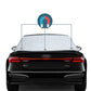 Car Rear Windscreen Snow Cover with Windproof Elastic Straps