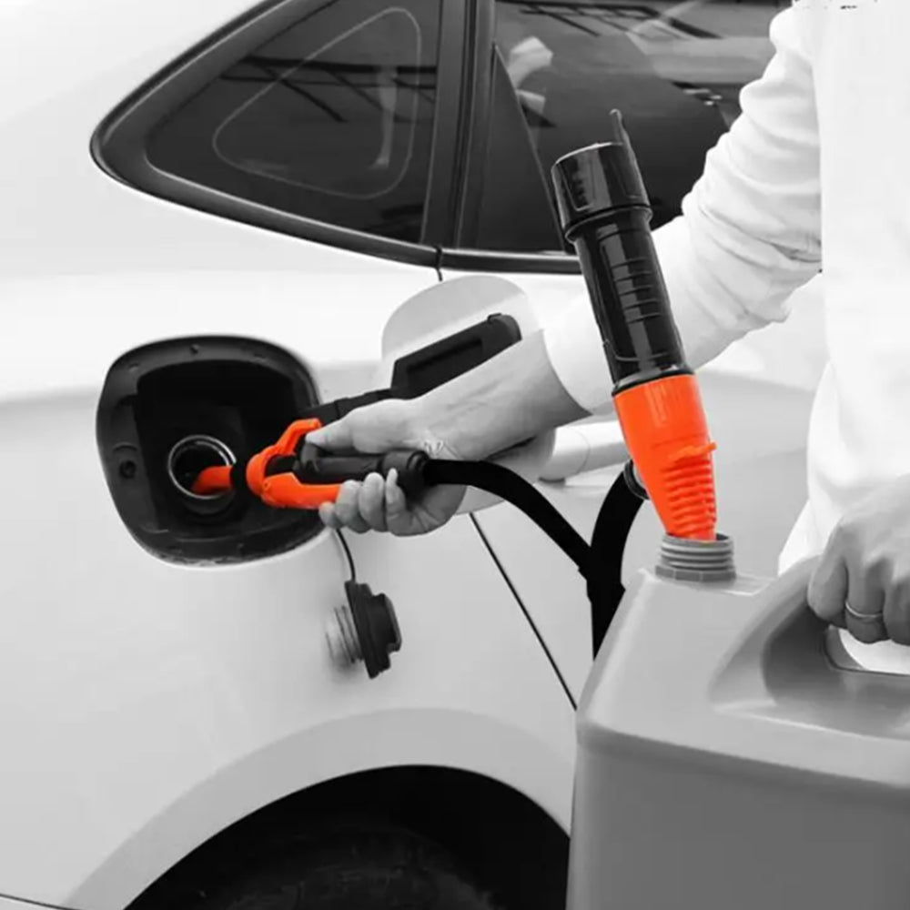 2Pcs Battery Operated Portable Water Fuel Siphon Pump