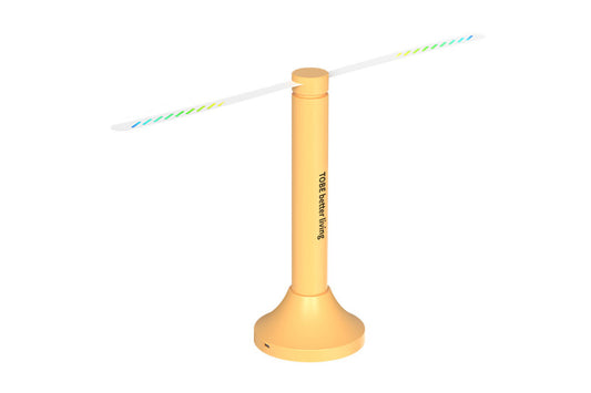 Fly Repellent Fan with Holographic Blades for Indoor Outdoor