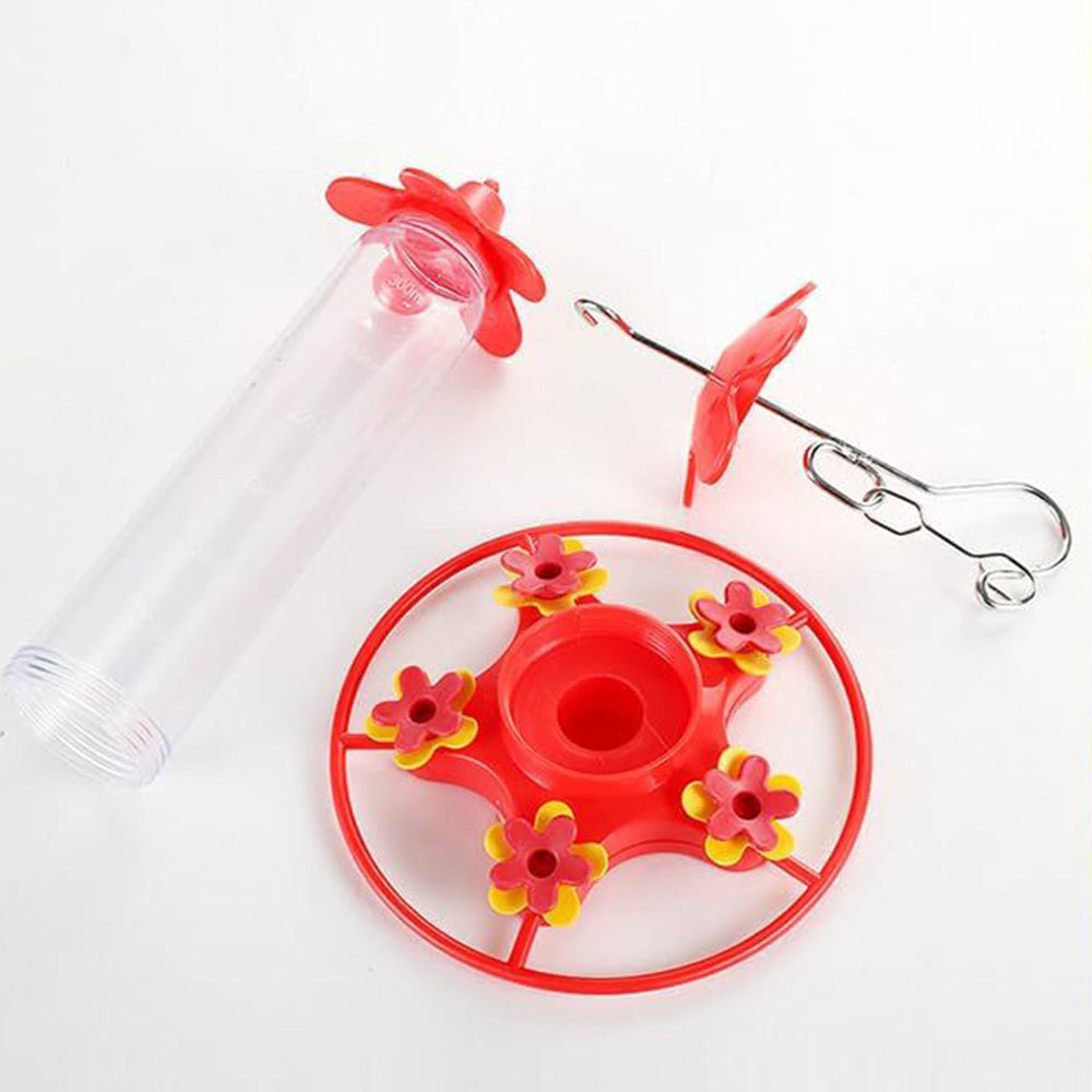 Plastic Hummingbird Feeder for Hanging Outdoors