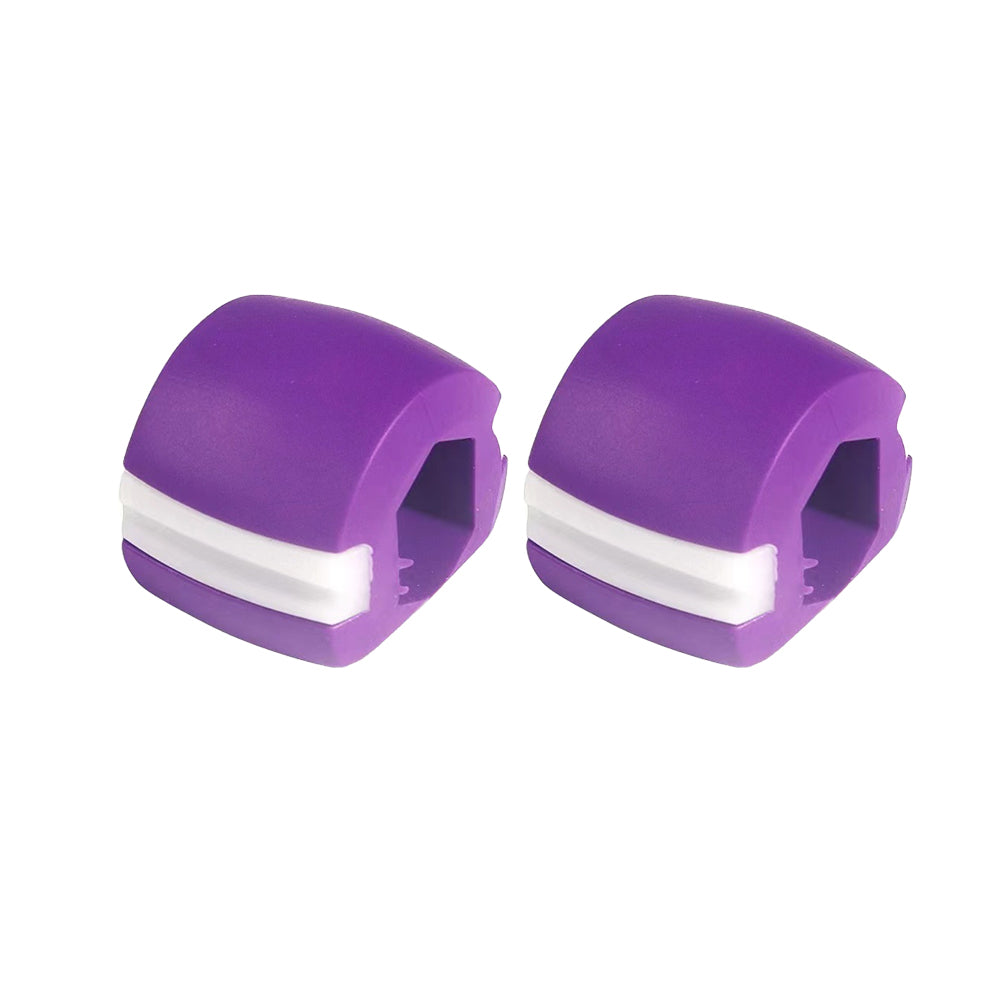 2Pcs Jawline Exerciser Facial Muscle Trainer Fitness Neck Face Toning Tool
