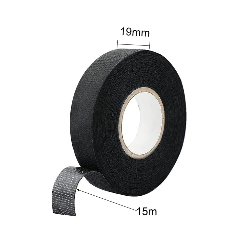 6 Rolls of Car Automotive Wiring Harness Fluff Tape for Noise Reduction