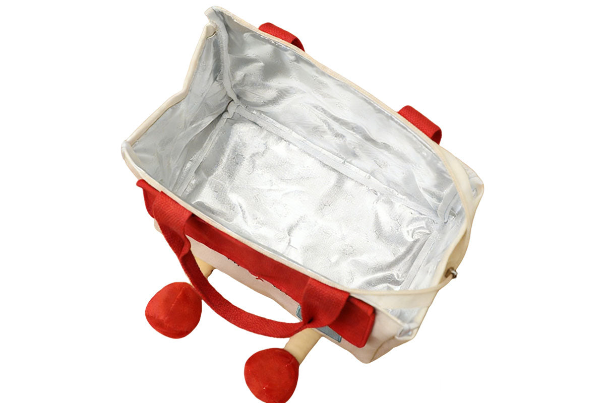 Insulated Lunch Bag with 40x60cm Waterproof Oilproof Desk Mat