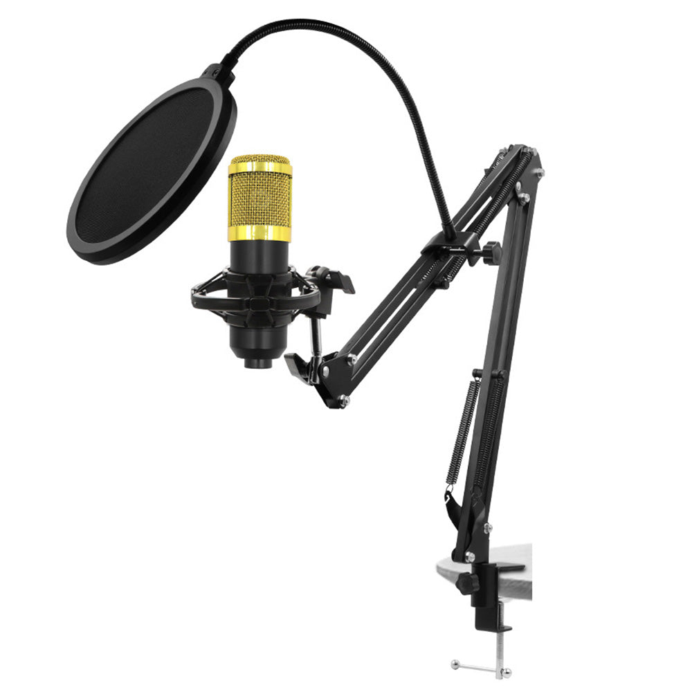Recording Condenser Microphone Kit with Sound Card for Streaming YouTube TikTok