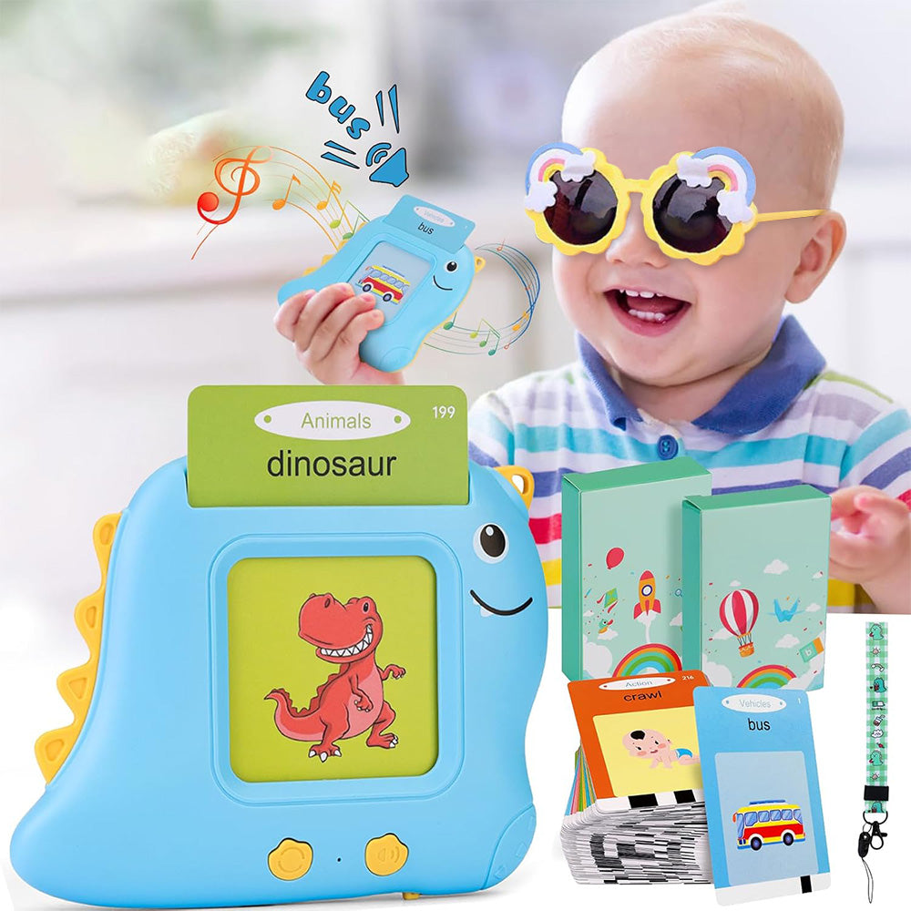 Talking Flash Cards for Toddlers Preschool Words Learning Cards Toy for Kids