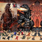 Godzilla Inspired Christmas Countdown Calendar 24 Day Advent Calendar Xmas Tree Ornaments