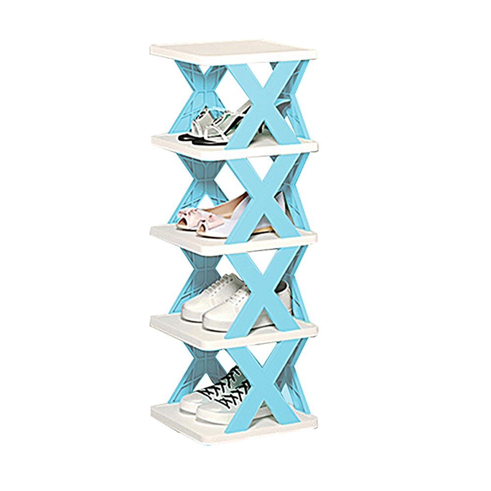 Stackable Shoe Rack Multi-layer Storage Shoes Shelf Space Saving Shoe Organizer