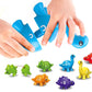 Dinosaur Alphabet Matching Toys Educational Learning Game