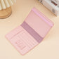 RFID Blocking Passport Holder Travel Wallet PU Leather