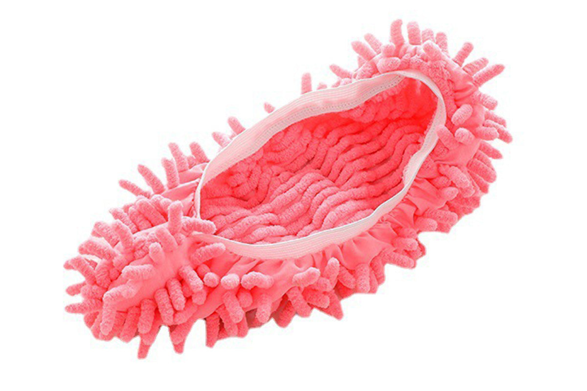 5 Pairs Mop Slipper Shoe Covers Floor Cleaning Foot Socks Washable Reusable