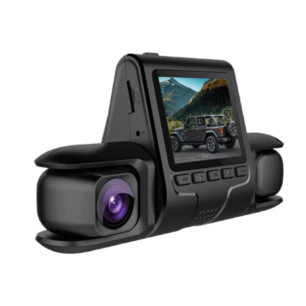 4 in 1 Dash Cam 1080P Front and Rear Left Right Camera 2.4 inch Screen with Night Vision