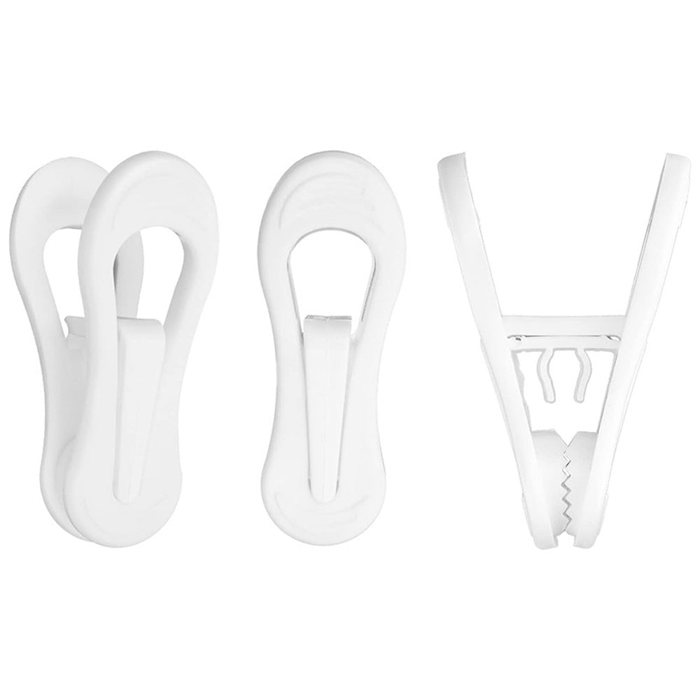 30 Pack Anti Slip Clips for Garments Socks Snacks Hanger Clips for Home