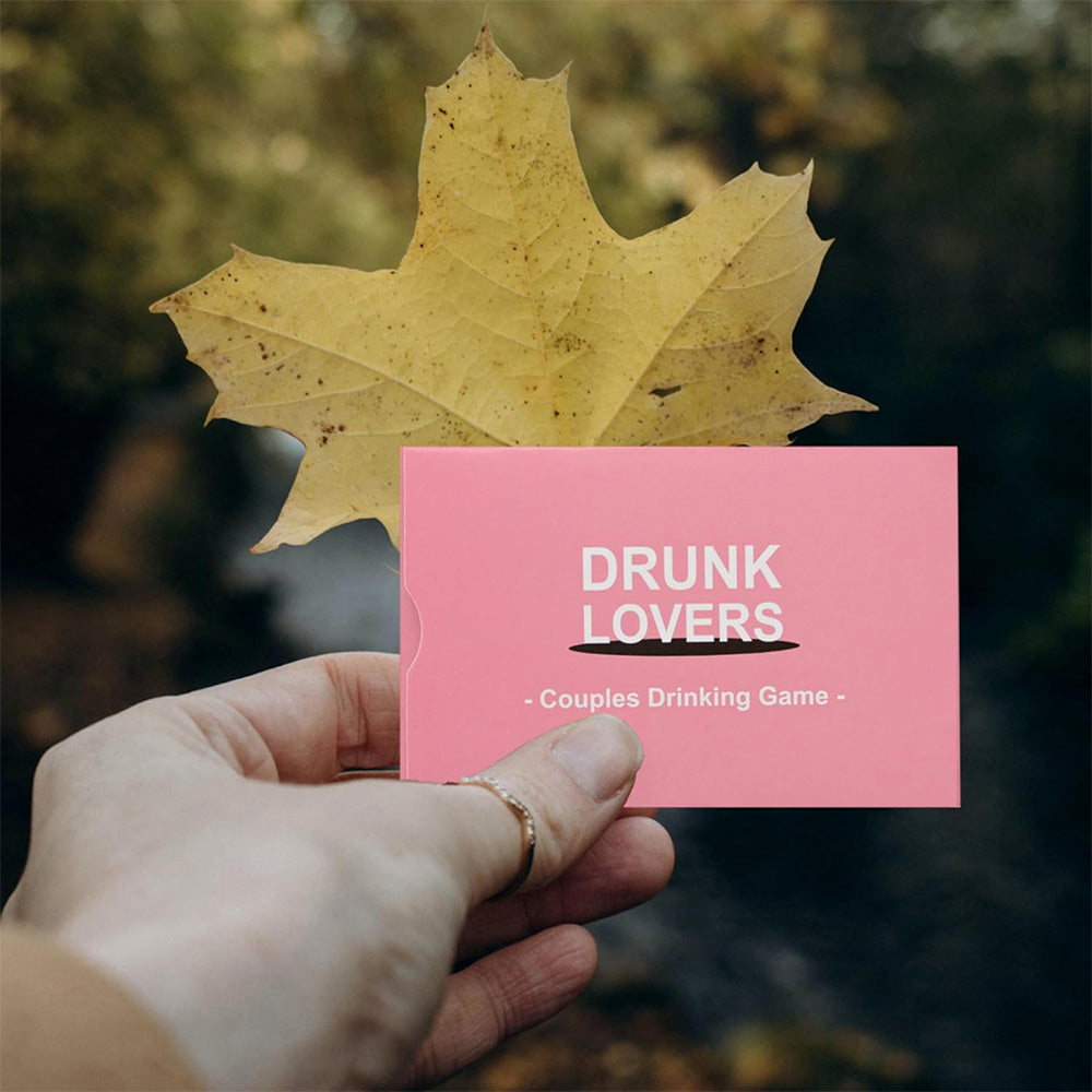 Drunk Lovers Couples Drinking Game For Date Night With 54 Game Cards